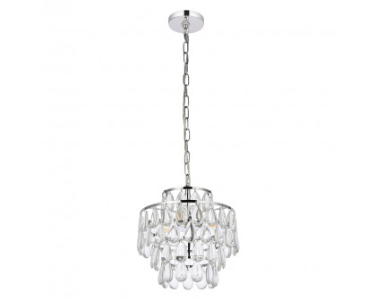 Elegant Pendant Light - Chrome, L 12" (1102D12C)