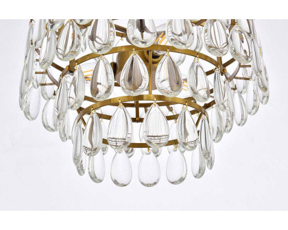 Elegant Pendant Light - Brass, L 14" (1102D14BR)