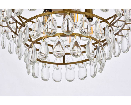 Elegant Pendant Light - Brass, L 18" (1102D18BR)