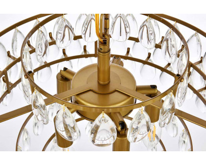 Elegant Pendant Light - Brass, L 18" (1102D18BR)