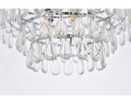 Elegant Pendant Light - Chrome, L 18" (1102D18C)