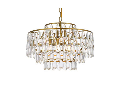 Elegant Pendant Light - Brass, L 20" (1102D20BR)