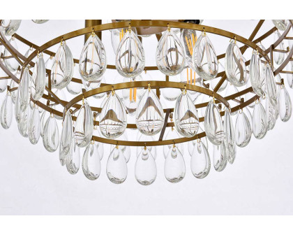 Elegant Pendant Light - Brass, L 20" (1102D20BR)