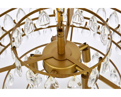 Elegant Pendant Light - Brass, L 20" (1102D20BR)