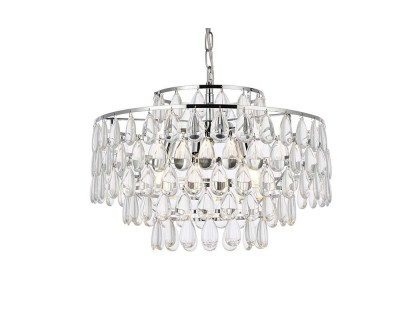 Elegant Pendant Light - Chrome, L 20" (1102D20C)