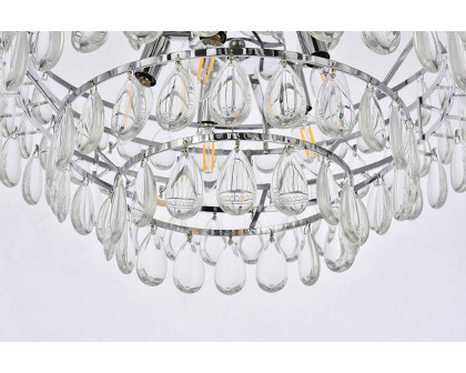 Elegant Pendant Light - Chrome, L 20" (1102D20C)