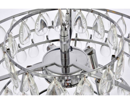 Elegant Pendant Light - Chrome, L 20" (1102D20C)