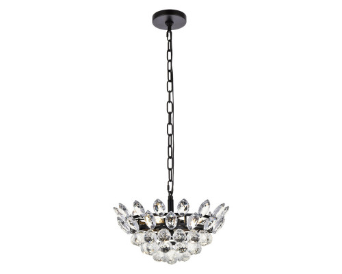 Elegant Pendant Light - Black, L 14" (1104D14BK)