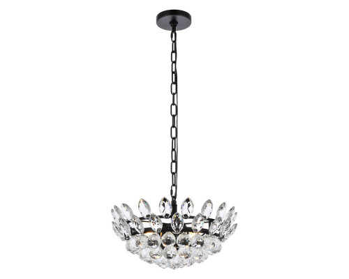 Elegant Pendant Light - Black, L 16" (1104D16BK)