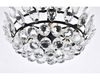 Elegant Pendant Light - Black, L 16" (1104D16BK)