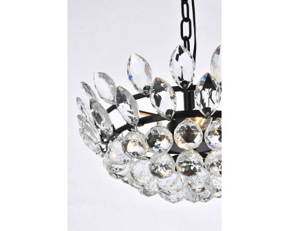 Elegant Pendant Light - Black, L 16" (1104D16BK)