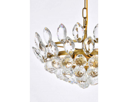 Elegant Pendant Light - Brass, L 16" (1104D16BR)