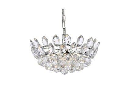 Elegant Pendant Light - Chrome, L 16" (1104D16C)