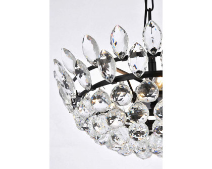 Elegant Pendant Light - Black, L 18" (1104D18BK)