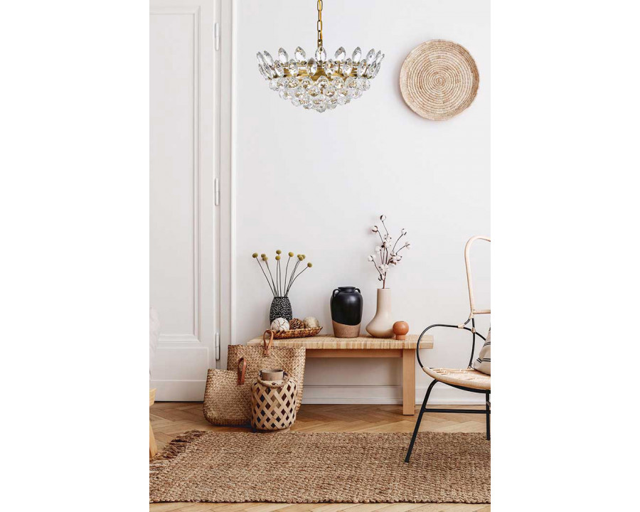 Elegant Pendant Light - Brass, L 18" (1104D18BR)