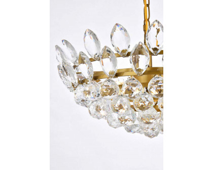 Elegant Pendant Light - Brass, L 18" (1104D18BR)