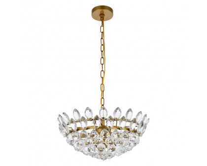 Elegant Pendant Light - Brass, L 18" (1104D18BR)