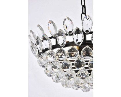 Elegant Pendant Light - Black, L 20" (1104D20BK)