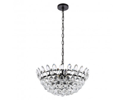 Elegant Pendant Light - Black, L 20" (1104D20BK)