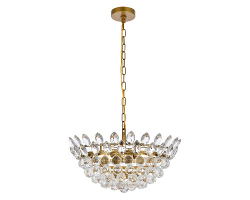 Elegant Pendant Light - Brass, L 20" (1104D20BR)