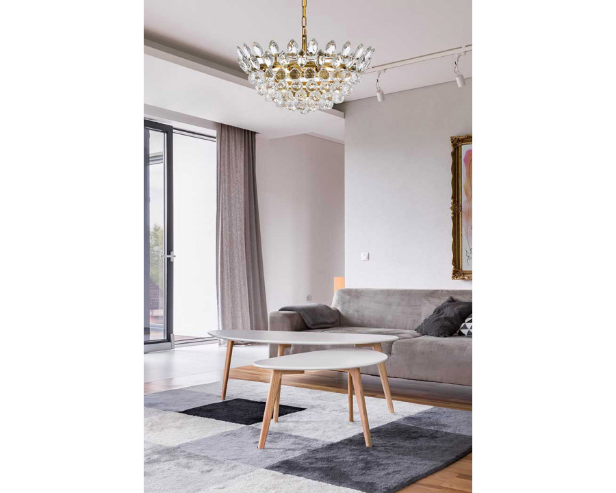 Elegant Pendant Light - Brass, L 20" (1104D20BR)