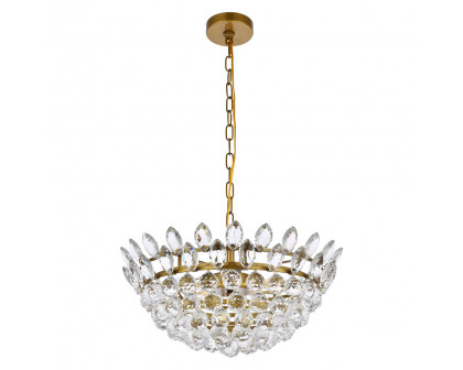 Elegant Pendant Light - Brass, L 20" (1104D20BR)