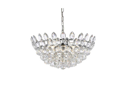 Elegant Pendant Light - Chrome, L 20" (1104D20C)