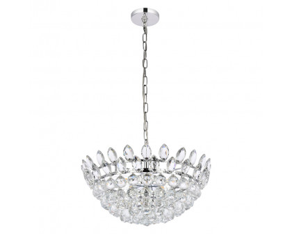 Elegant Pendant Light - Chrome, L 20" (1104D20C)