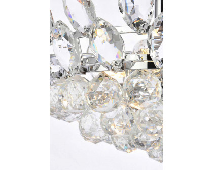 Elegant Flush Mount Light - Chrome, L 14" (1105F14C)