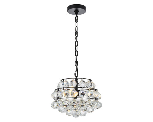 Elegant Pendant Light - Black, L 12" (1106D12BK)