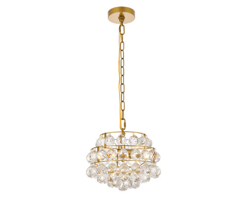 Elegant Pendant Light - Brass, L 12" (1106D12BR)