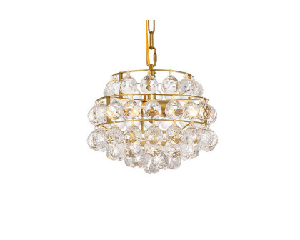 Elegant Pendant Light - Brass, L 12" (1106D12BR)