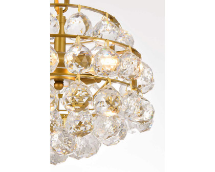 Elegant Pendant Light - Brass, L 12" (1106D12BR)