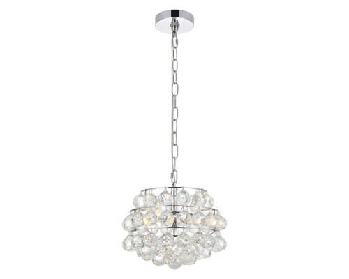 Elegant Pendant Light - Chrome, L 12" (1106D12C)