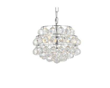 Elegant Pendant Light - Chrome, L 12" (1106D12C)