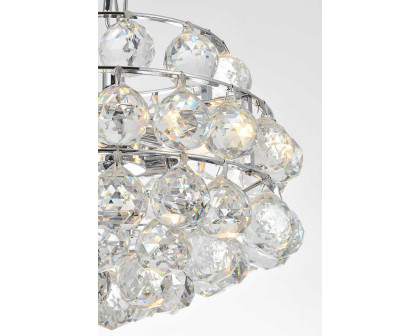 Elegant Pendant Light - Chrome, L 12" (1106D12C)