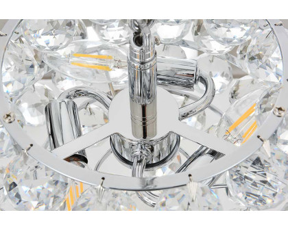 Elegant Pendant Light - Chrome, L 12" (1106D12C)