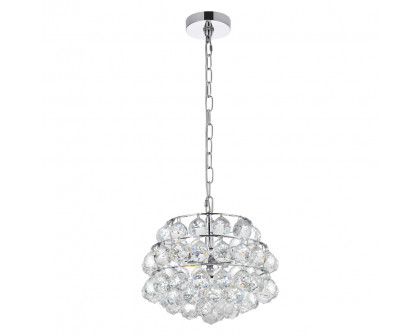 Elegant Pendant Light - Chrome, L 12" (1106D12C)