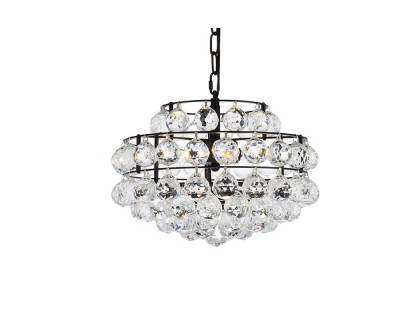 Elegant Pendant Light - Black, L 14" (1106D14BK)