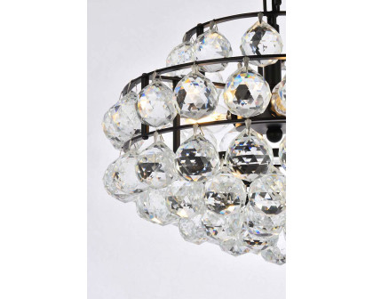 Elegant Pendant Light - Black, L 14" (1106D14BK)