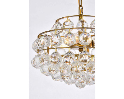 Elegant Pendant Light - Brass, L 14" (1106D14BR)