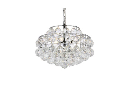 Elegant Pendant Light - Chrome, L 14" (1106D14C)