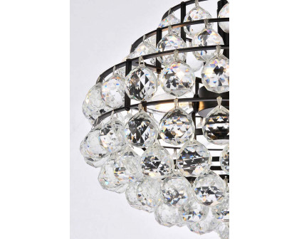 Elegant Pendant Light - Black, L 16" (1106D16BK)