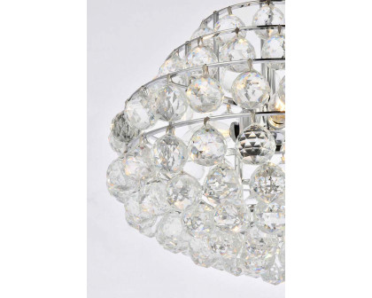 Elegant Pendant Light - Chrome, L 16" (1106D16C)