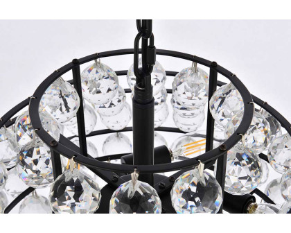 Elegant Pendant Light - Black, L 18" (1106D18BK)