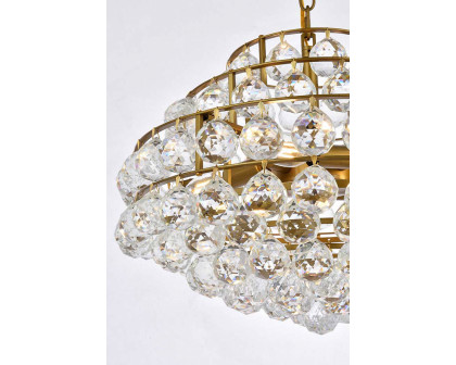 Elegant Pendant Light - Brass, L 18" (1106D18BR)