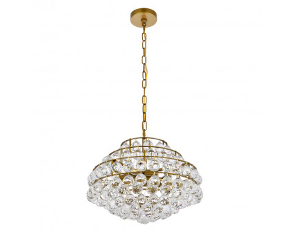 Elegant Pendant Light - Brass, L 18" (1106D18BR)