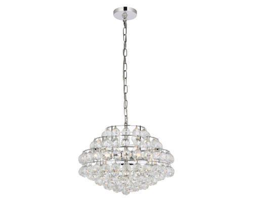 Elegant Pendant Light - Chrome, L 18" (1106D18C)