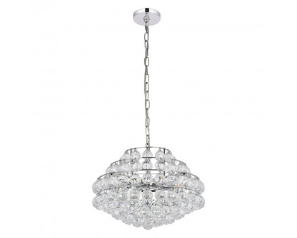 Elegant Pendant Light - Chrome, L 18" (1106D18C)