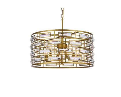 Elegant Pendant Light - Brass, L 24" (1108D24BR)